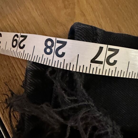 Abercrombie & fitch the dad high rise 32/14r black - Picture 8 of 8